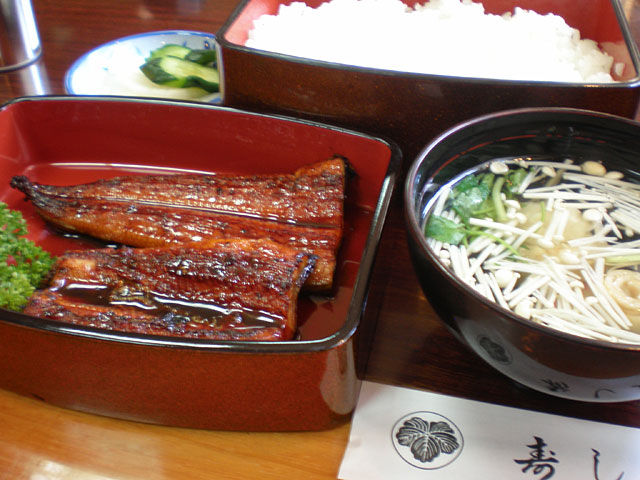 うなぎ大好き。