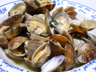 アサリの酒蒸し アサリの酒蒸し