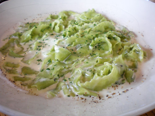 ゴルゴンゾーラのパスタ