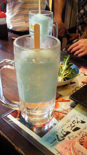 ガリガリ君入りのお酒