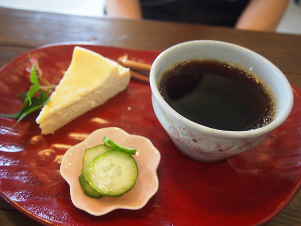 コーヒー＆チーズケーキ