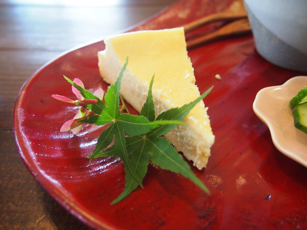 色づいたかえでの実